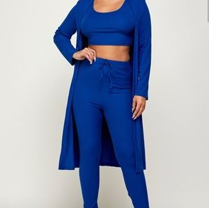Loungewear S-L royal blue , olive,navy blue,black, tan,orange and rose